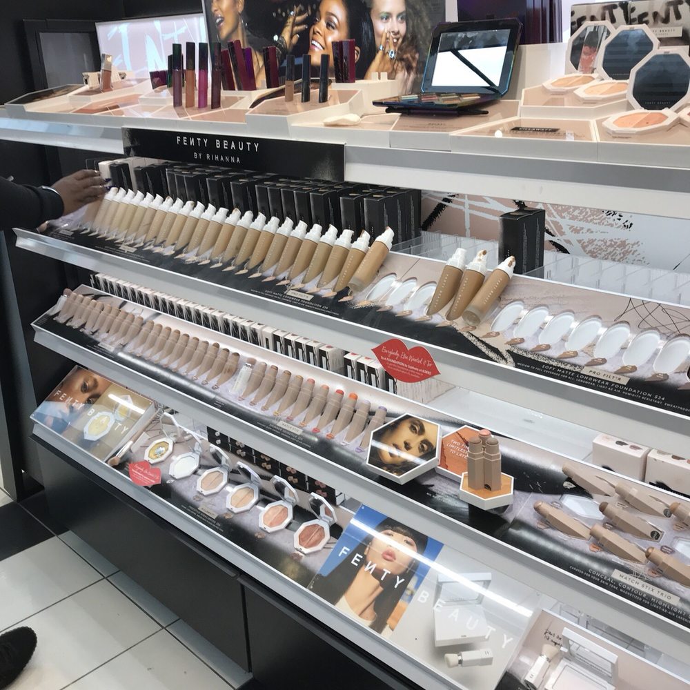 Fenty beauty section