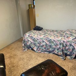 Red Roost Motel - The Apartment comes with two twin Beds and a full.