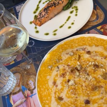 Strozzi Caffè - Pumpkin Gorgonzola Risotto. - Cafes Near Me - Florence, FI