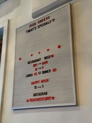 Menu photo 6 Fish Cheeks Brooklyn, NY