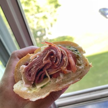 Nardelli's Grinder Shoppe - 1/2 Italian Combo Half Grinder (Where's the cheese?) - Delis Near Me - Milford, Connecticut Nardelli's Grinder Shoppe - 1/2 Italian Combo Half Grinder (Where's the cheese?) - Delis Near Me - Milford, Connecticut