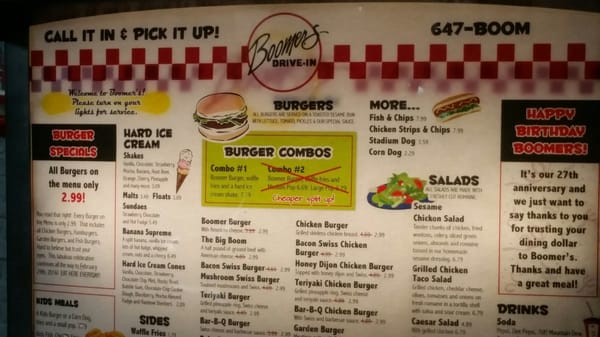 Menu photo 8 Boomer's Drive In Bellingham, WA Menu photo 8 Boomer's Drive In Bellingham, WA