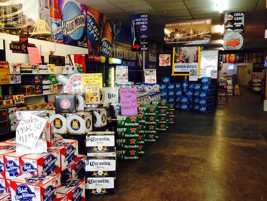 CRAFTON BEVERAGE CENTER 15 Foster Ave, Pittsburgh, Pennsylvania