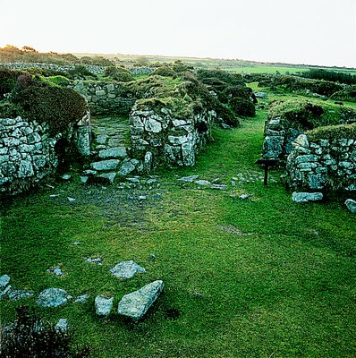 Chysauster Ancient Village by null