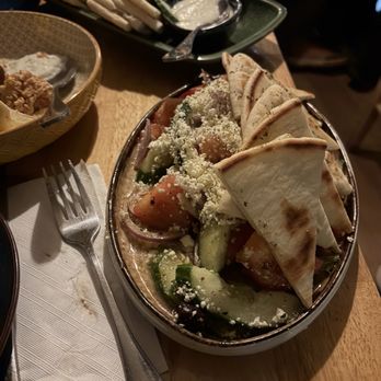 Tzatzi Qui - Salad with Chef's plate - Greek Near Me - Montreal, Quebec Tzatzi Qui - Salad with Chef's plate - Greek Near Me - Montreal, Quebec