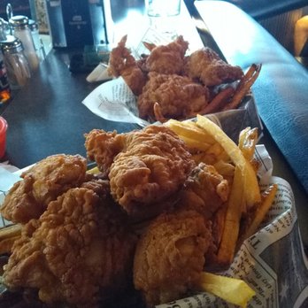 Hirsch's Cedar River Pub - fried chicken and fries - Pizza Near Me - Cedar River, Michigan
