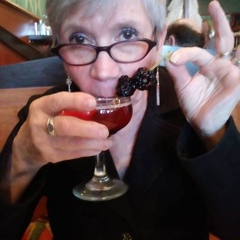 Perly's - Prosecco with Cassis & 2 big fat ole blackberries. L'chaim! - Delis Near Me - Richmond, Virginia