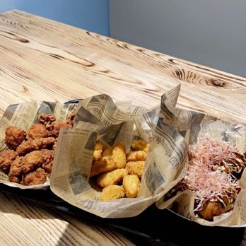 Round1 - Chicken Karaage, Jalepeno Cheddar Poppers, & Takoyaki | IG: @nomwithelaine - Arcades Near Me - San Francisco, California Round1 - Chicken Karaage, Jalepeno Cheddar Poppers, & Takoyaki | IG: @nomwithelaine - Arcades Near Me - San Francisco, California