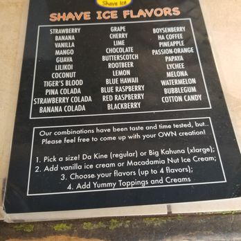 JoJo's Shave Ice - You can customize flavors - Shaved Ice Near Me - Hanalei, Hawaii JoJo's Shave Ice - You can customize flavors - Shaved Ice Near Me - Hanalei, Hawaii
