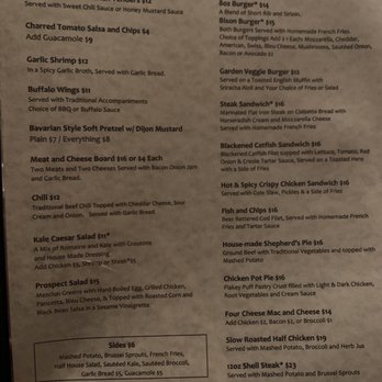 Prospect Bar and Grill - Menu - Bars Near Me - Brooklyn, New York Prospect Bar and Grill - Menu - Bars Near Me - Brooklyn, New York