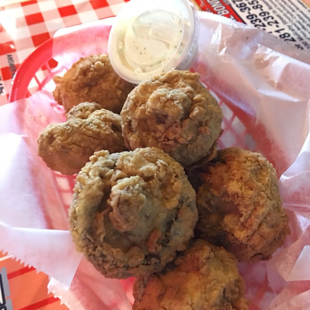 The Burger Barn Rosenberg - Fried mushrooms- huge!! - Burgers Near Me - Rosenberg, Texas The Burger Barn Rosenberg - Fried mushrooms- huge!! - Burgers Near Me - Rosenberg, Texas