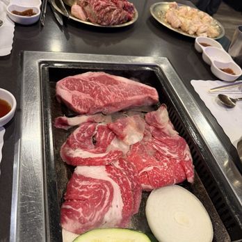 Hanu Korean BBQ - Beef combo - Korean Near Me - Los Angeles, California