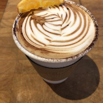 Lost Parrot Cafe - The Orange Grove (an orange infused mocha) - Breakfast & Brunch Near Me - South Pasadena, California