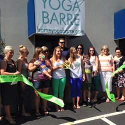 Home Yoga & Barre - At our Ribbon Cutting ceremony on August 14, 2015!