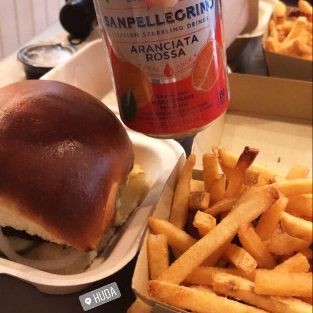 Huda - Brisket Milk bun sandwich, fries, and san pellegrino soda - Sandwiches Near Me - Philadelphia, Pennsylvania Huda - Brisket Milk bun sandwich, fries, and san pellegrino soda - Sandwiches Near Me - Philadelphia, Pennsylvania
