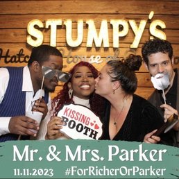 The photobooth that was included for guests!!!