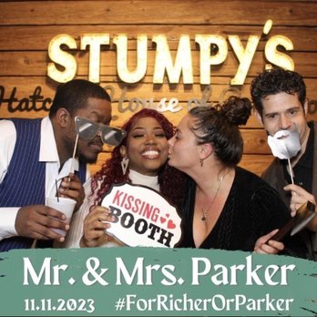 Stumpy's Hatchet House - Princeton - The photobooth that was included for guests!!! - Recreation Centers Near Me - Princeton, New Jersey