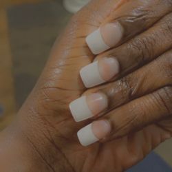 Phancy Nails & Spa - Just plain white tips for my first visit