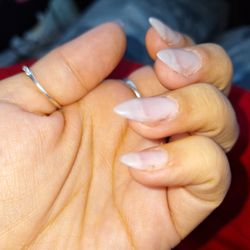 Vanity Nail & Spa - You can see so much on my sides that I have to paint a color regardless now and if I ever want it fixed I have to chop into that completely.