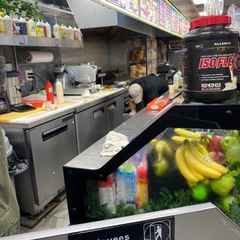 Olive Deli & Cafe - employees working in the kitchen - Juice Bars & Smoothies Near Me - Queens, New York Olive Deli & Cafe - employees working in the kitchen - Juice Bars & Smoothies Near Me - Queens, New York
