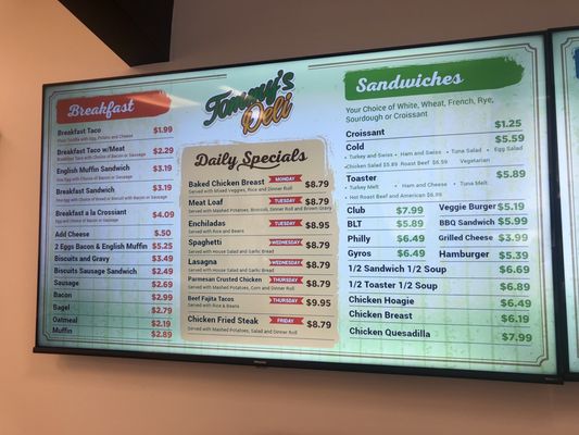 Menu photo 2 Tommy's Deli Bellaire, TX Menu photo 2 Tommy's Deli Bellaire, TX