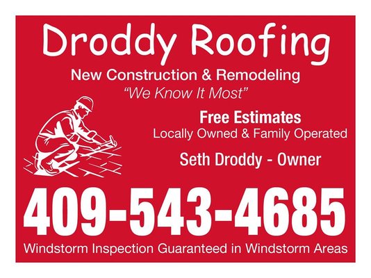 Droddy Roofing & Construction Logo