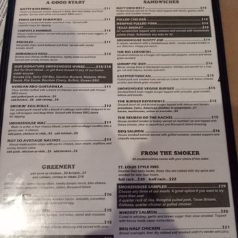 Annapolis Smokehouse & Tavern - Menu - Barbeque Near Me - Annapolis, Maryland