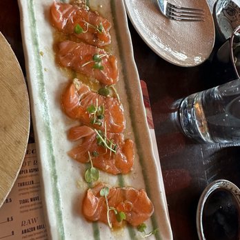 Blue Sushi Sake Grill - *TRUFFLE SALMON - Sushi Bars Near Me - Austin, Texas Blue Sushi Sake Grill - *TRUFFLE SALMON - Sushi Bars Near Me - Austin, Texas