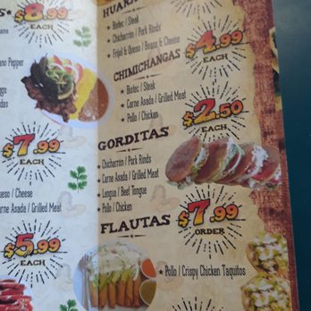 Taqueria Margarita - Menu - Mexican Near Me - Austell, Georgia