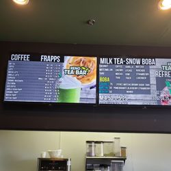 Reno tea bar - Menu