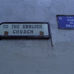 The English Church - Panneau