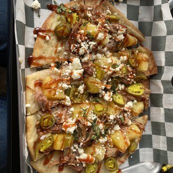 Belmont Brewerks - Swine-Apple flatbread - Brewpubs Near Me - Martins Ferry, Ohio