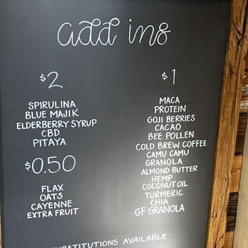 Virtjuice - Menu - Juice Bars & Smoothies Near Me - Arroyo Grande, California