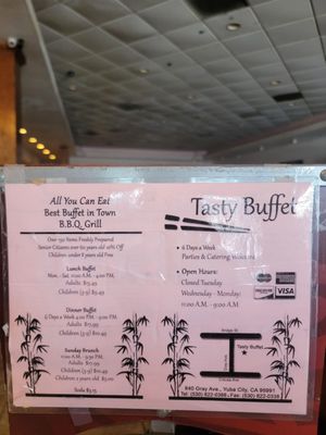 Menu photo 3 Tasty Buffet Yuba City, CA Menu photo 3 Tasty Buffet Yuba City, CA