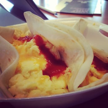 Twin Creeks Cafe - Breakfast tacos w/ siracha sauce - Cafes Near Me - Fort Worth, Texas Twin Creeks Cafe - Breakfast tacos w/ siracha sauce - Cafes Near Me - Fort Worth, Texas