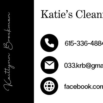 1. Katie’s Cleaning