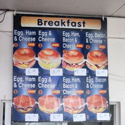 Miss Donuts and Bakery - Breakfast sandwiches as of 6-3-24