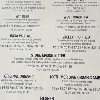 Mill Street Brew Pub - Pubs Near Me - Ottawa, Ontario