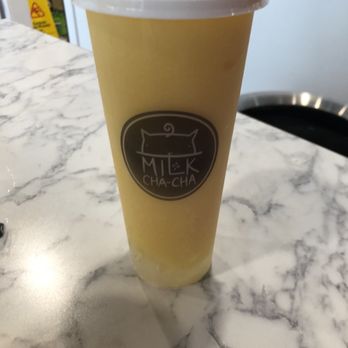 Milk Cha-Cha - Mango tea with aloe. - Bubble Tea Near Me - Charlotte, North Carolina Milk Cha-Cha - Mango tea with aloe. - Bubble Tea Near Me - Charlotte, North Carolina