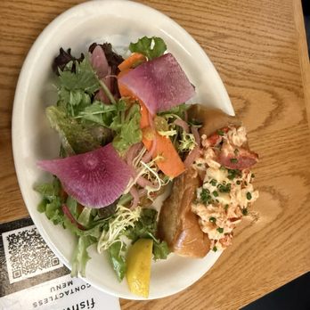 Fishwives - Lobster roll and salad - Seafood Near Me - Pasadena, California