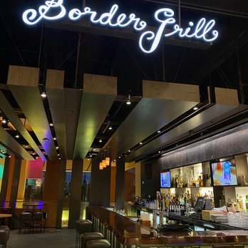 Border Grill - Entrance and pretty bar. - Mexican Near Me - Las Vegas, Nevada