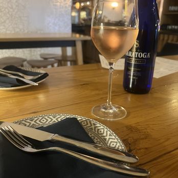 Spice Finch - A glass of Rose - Mediterranean Near Me - Philadelphia, Pennsylvania