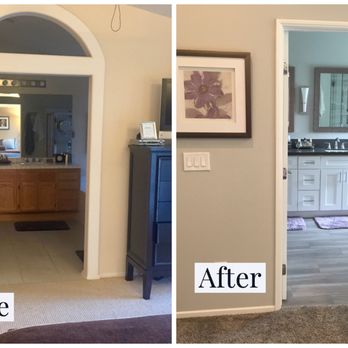 Remcon Design Build - I wanted to change the bathroom entry so it had an actual door that could be closed for privacy. - General Contractors Near Me - San Diego, California