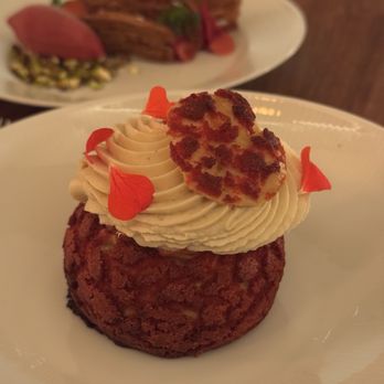 Aquavit - Strawberry profiterole - Scandinavian Near Me - New York, New York