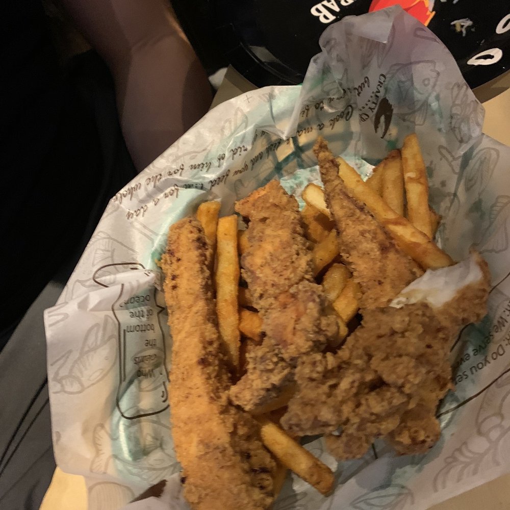 Crafty Crab The Falls - Chicken Tender Basket - Seafood Near Me - Miami, Florida Crafty Crab The Falls - Chicken Tender Basket - Seafood Near Me - Miami, Florida