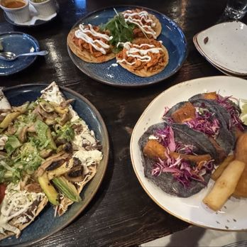 Kie-Gol-Lanee Logan Square - Vegetarian Tlayuda. Tinga Tostada. Fish Taco special. - Mexican Near Me - Chicago, Illinois