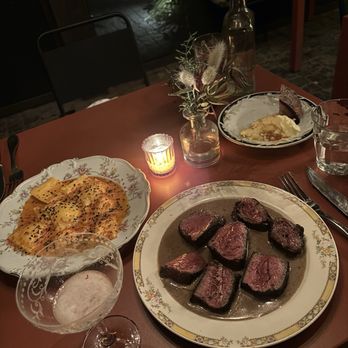 Harry's Fine Foods - steak and ravioli - New American Near Me - Seattle, Washington