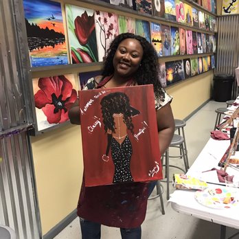 Painting with a Twist - My first painting! - Art Classes Near Me - Farmington, Michigan Painting with a Twist - My first painting! - Art Classes Near Me - Farmington, Michigan