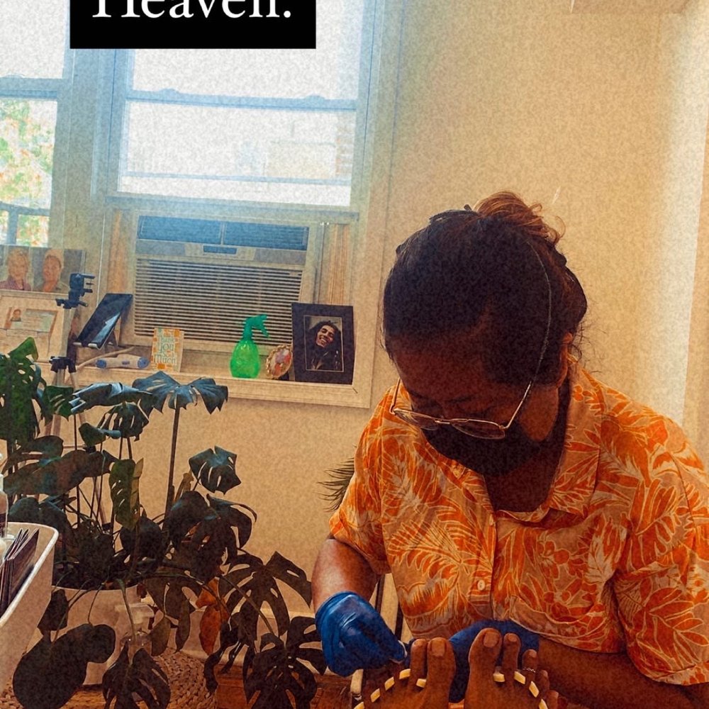 Shirley and the best pedicure Shirley and the best pedicure