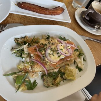 Marlowe - Smoked SALMON Tartine. Candied Butchers Cut BACON - Diners Near Me - San Francisco, California Marlowe - Smoked SALMON Tartine. Candied Butchers Cut BACON - Diners Near Me - San Francisco, California
